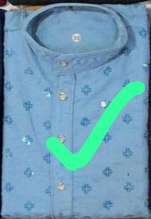 men-kurta-rayon-Embroidery-work-color-sky