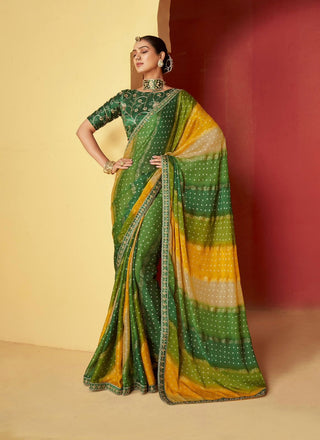 moss-silk-foil-print-coding-saree-color-green-yellow-1