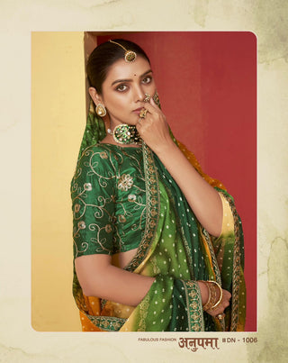 moss-silk-foil-print-coding-saree-color-green-yellow-2