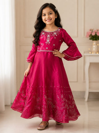 organza-girls-gown-frock-with-sequence-embroidery-work-color-magenta-1