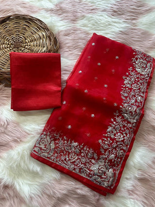 organza-silk-saree-sequence-embroidery-work-color-red-5