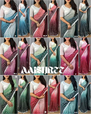    padding-color-saree-with-crossic-sequin-work