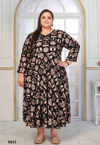 plus-size-premium-riyon-long-kurti-with-print-color-black-1
