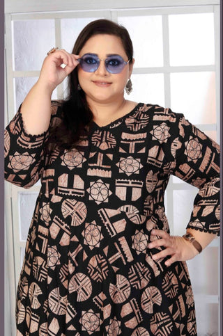 plus-size-premium-riyon-long-kurti-with-print-color-black-2