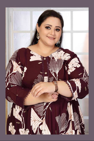 plus-size-premium-riyon-long-kurti-with-print-color-chocolate-4