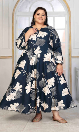 plus-size-premium-riyon-long-kurti-with-print-color-navy-blue-2