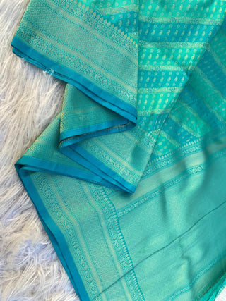 premium-banarasi-silk-sarees-all-over-rangkat-leheriya-weaves-color-blue-2