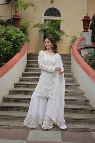 premium-faux-georgette-kurti-sharara-dupatta-set-with-sequins-thread-embroidery-work-color-white-1