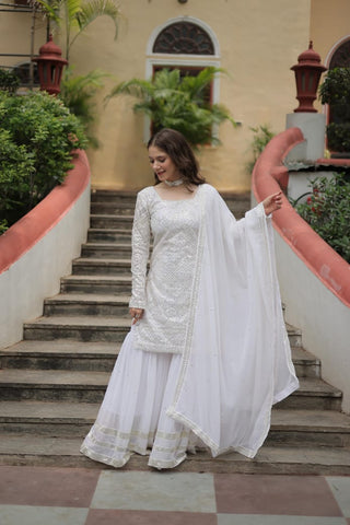 premium-faux-georgette-kurti-sharara-dupatta-set-with-sequins-thread-embroidery-work-color-white-2