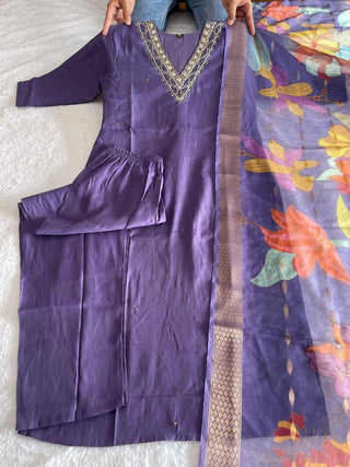 premium-roman-silk-kurti-pant-dupatta-set-embroidery-zari-print-work-color-dusty-purple-1