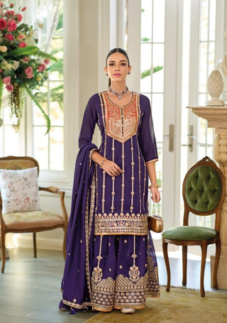 premium-silk-kameez-palazzo-dupatta-set-with-embroidery-work-color-navy-blue-3