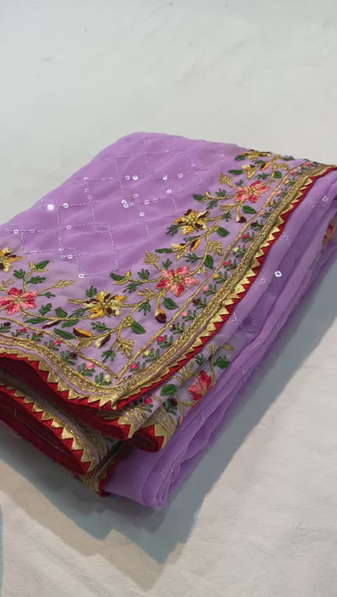 Georgate-Saree-With-All-Over-Sequence-Work-Purple