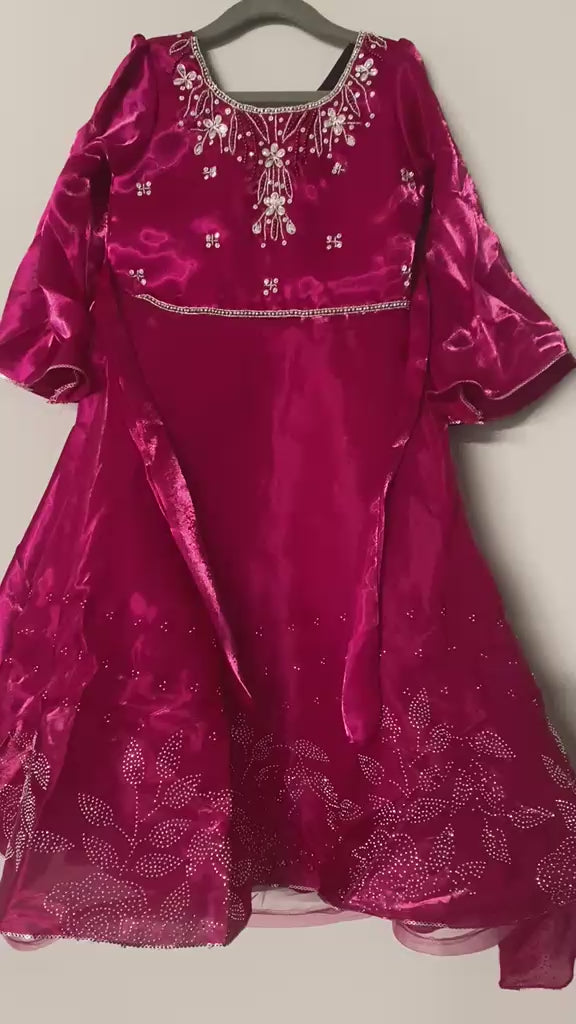 organza-girls-gown-frock-with-sequence-embroidery-work-color-magenta-10