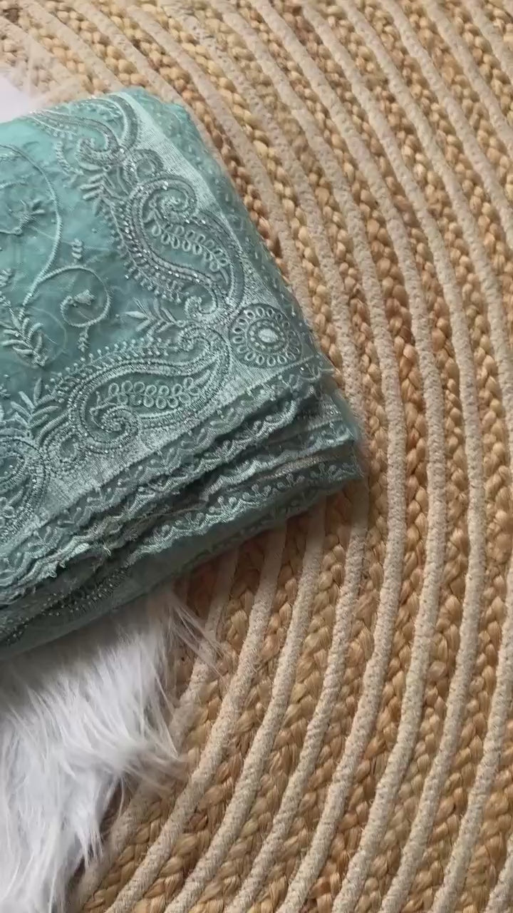 pure-organza-silk-saree-shiny-fabric-embroidery-viscose-thread-hotflix-diamond-work-2