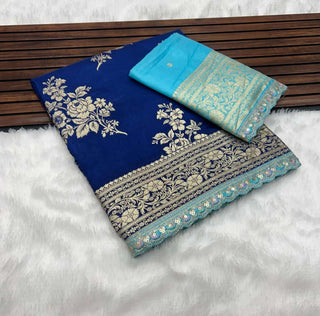 pure-banarasi-dola-silk-saree-zari-jacquard-weaving-sequence-embroidery-cut-work-color-blue-2