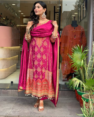 pure-dimond-silk-gown-pant-dupatta-set-with-print-schiffli-hand-work-thread-kodi-work-color-pink-4