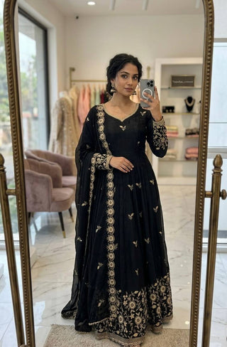 pure-fendy-satin-silk-gown-pant-dupatta-suit-embroidery-5mm-sequences-work-color-black-1