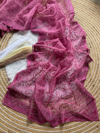 pure-organza-silk-saree-shiny-fabric-embroidery-viscose-thread-hotflix-diamond-work-color-magenta-2