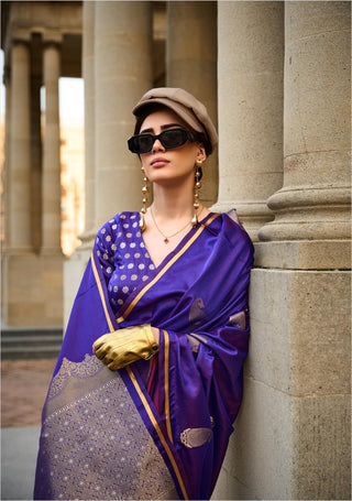 pure-satin-handwoven-saree-color-purple-2