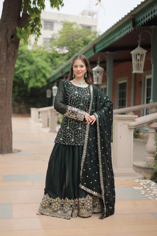 rangoli-silk-kurti-plazzo-dupatta-suit-set-with-heavy-sequins-thread-embroidery-work-color-green-1