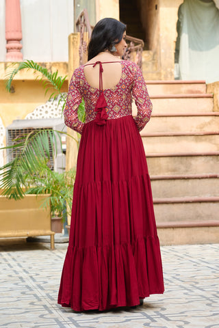 rayon-14kg-anarkali-style-long-gown-with-embroidery-print-work-color-maroon-5