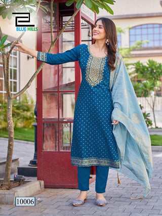 rayon-salwar-kameez-dupatta-set-with-foil-print-embroidery-work-color-blue