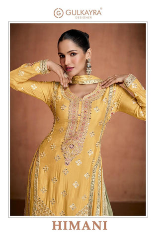 real-chinon-top-pant-dupatta-set-with-embroidery-hand-work-color-yellow-2