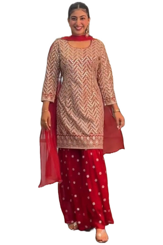 red-color-georgeous-heavy-fox-georgette-top-with-sharara-1