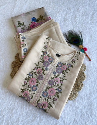 roman-silk-kurti-pant-dupatta-set-sequins-embroidery-print-work-color-cream-5
