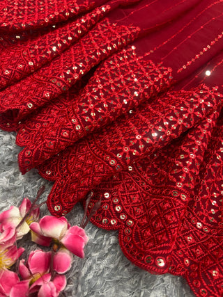 sequence-saree-with-sequence-embroidery-work-color-red-9