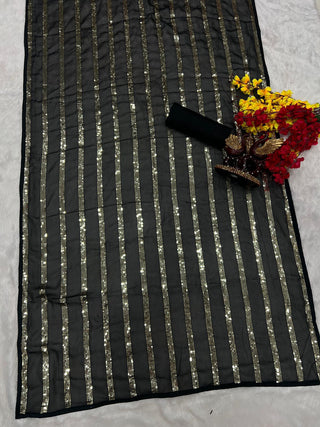sequins-embroidery-polopiping-border-saree-black-color-5