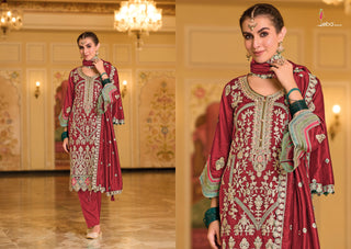 silk-salwar-kameez-dupatta-set-with-embroidery-work-color-burgundy