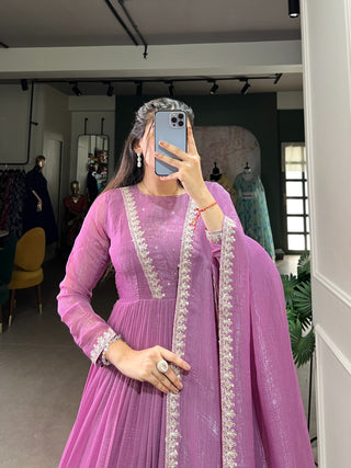 silver-glory-crunchy-long-gown-dupatta-set-with-hotfix-sequins-thread-embroidery-work-color-lavender-5