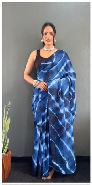 soft-georgette-two-tone-saree-withzari-sequence-work-color-blue