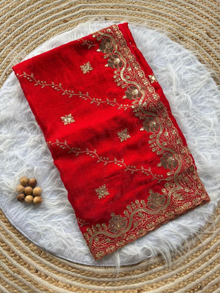 soft-silk-sarees-all-over-golden-floral-motifs-zari-border-color-red-3