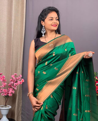 varman-indian-kanchivaram-paithani-silk-green-color-1