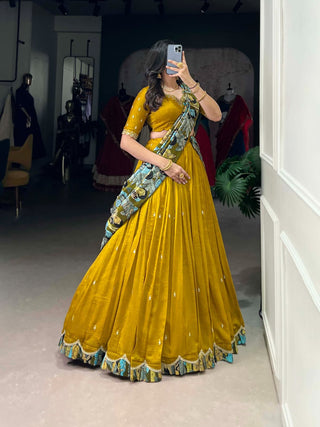 vichitra-silk-lehenga-choli-dupatta-set-sequence-thread-embroidery-work-color-gold-2