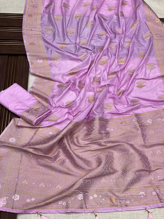 viscos-dola-silk-saree-hand-dying-weaving-latkan-color-purple-1