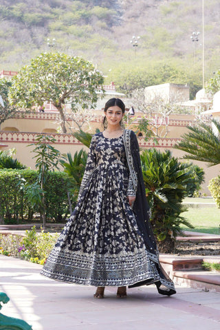 viscose-diable-jacquard-gown-dupatta-with-sequins-embroidery-work-color-black-3