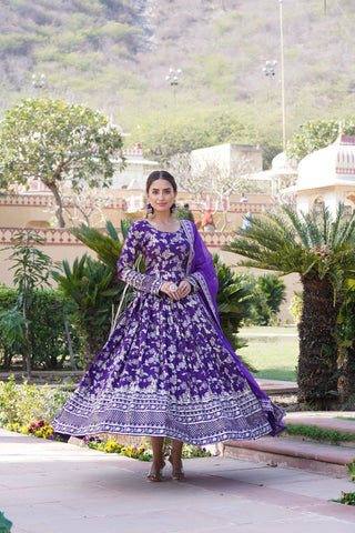 viscose-diable-jacquard-gown-dupatta-with-sequins-embroidery-work-color-purple-2