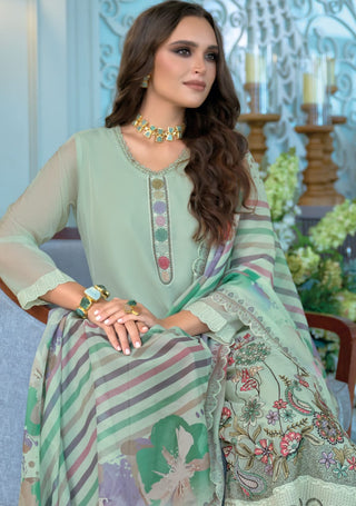 zaveri-larisa-soft-organza-kurti-pant-dupatta-set-with-embroidery-digital-print-work-color-green-4