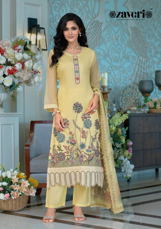 zaveri-larisa-soft-organza-kurti-pant-dupatta-set-with-embroidery-digital-print-work-color-yellow-2