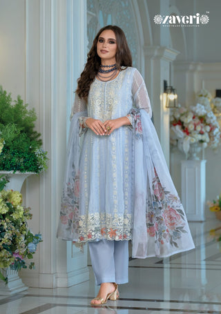 zaveri-suhana-soft-organza-kurti-pant-dupatta-set-with-embroidery-work-color-blue-1