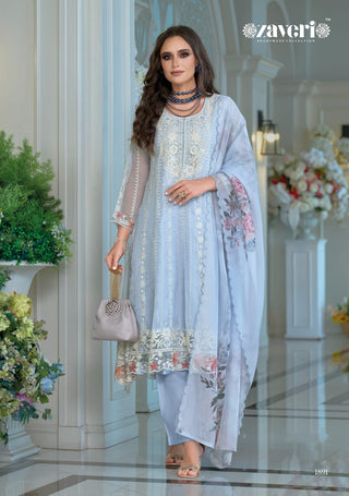 zaveri-suhana-soft-organza-kurti-pant-dupatta-set-with-embroidery-work-color-blue-2