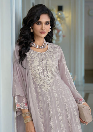 zaveri-suhana-soft-organza-kurti-pant-dupatta-set-with-embroidery-work-color-grey-3